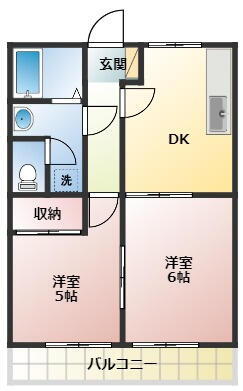 静岡県島田市大井町 島田駅 2DK アパート 賃貸物件詳細