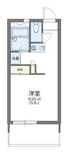 兵庫県尼崎市稲葉荘１丁目 武庫川駅 1K マンション 賃貸物件詳細