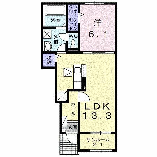 和歌山県岩出市野上野 岩出駅 1LDK アパート 賃貸物件詳細