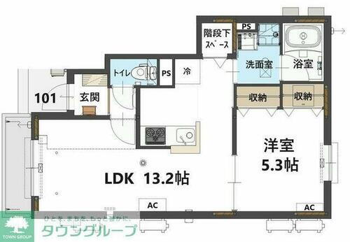 埼玉県朝霞市宮戸２丁目 志木駅 1LDK アパート 賃貸物件詳細