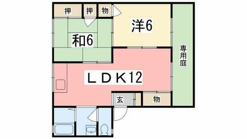 兵庫県姫路市辻井８丁目 播磨高岡駅 2LDK アパート 賃貸物件詳細
