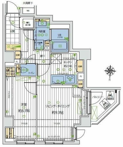 東京都足立区中央本町１丁目 梅島駅 1LDK マンション 賃貸物件詳細