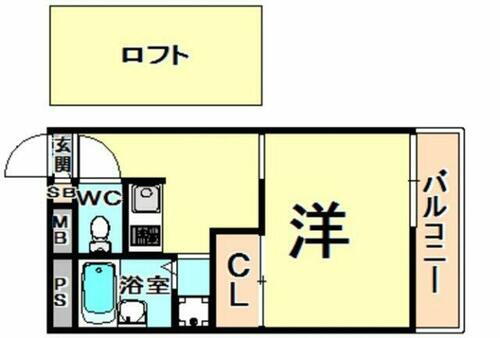 兵庫県尼崎市南武庫之荘８丁目 武庫之荘駅 1K マンション 賃貸物件詳細