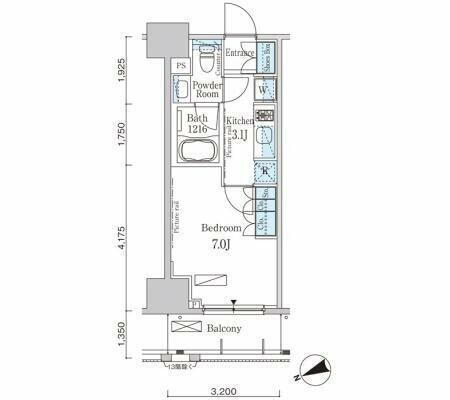 東京都台東区寿３丁目 蔵前駅 1K マンション 賃貸物件詳細