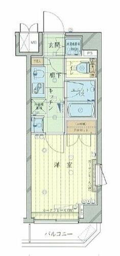 東京都大田区東矢口２丁目 矢口渡駅 1K マンション 賃貸物件詳細