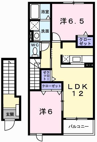 兵庫県相生市西谷町 西相生駅 2LDK アパート 賃貸物件詳細