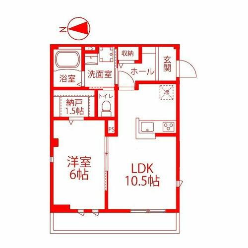 神奈川県大和市上和田 桜ヶ丘駅 1LDK マンション 賃貸物件詳細