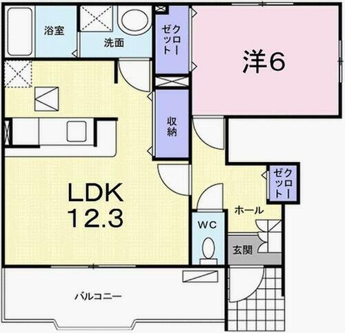 兵庫県姫路市継 八家駅 1LDK アパート 賃貸物件詳細