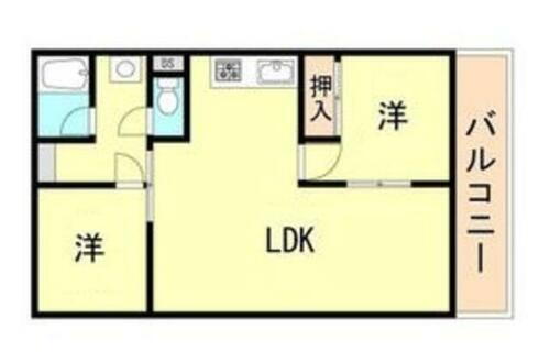 兵庫県明石市魚住町西岡 魚住駅 2LDK マンション 賃貸物件詳細