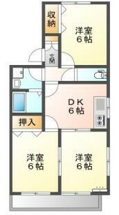 兵庫県姫路市飾磨区妻鹿 妻鹿駅 3DK マンション 賃貸物件詳細