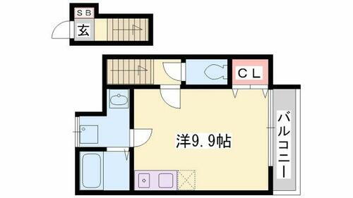 兵庫県姫路市網干区高田 網干駅 ワンルーム アパート 賃貸物件詳細
