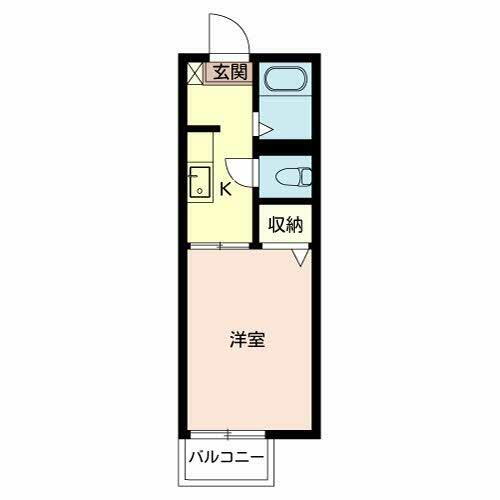 兵庫県加東市社 滝野駅 1K アパート 賃貸物件詳細