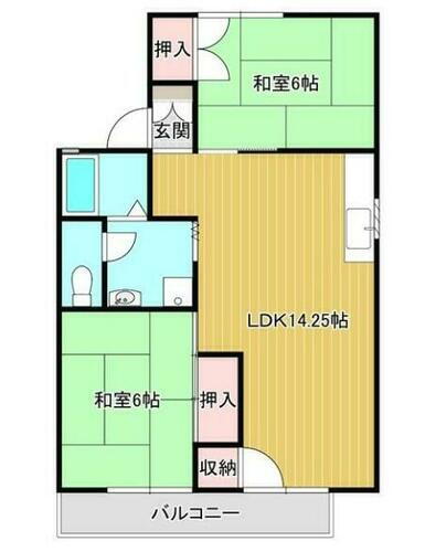 兵庫県姫路市白国１丁目 野里駅 2LDK アパート 賃貸物件詳細