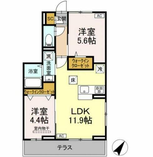 神奈川県横浜市港南区笹下５丁目 賃貸アパート
