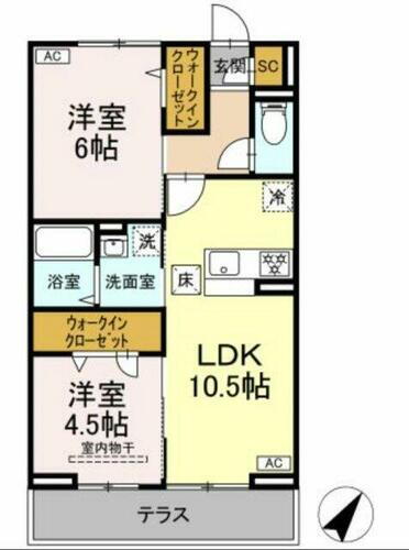 神奈川県横浜市港南区笹下５丁目 賃貸アパート