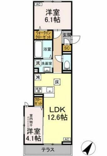 神奈川県横浜市港南区笹下５丁目 賃貸アパート