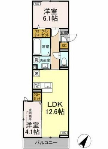 神奈川県横浜市港南区笹下５丁目 賃貸アパート