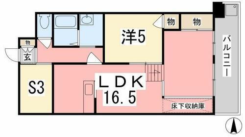 兵庫県姫路市砥堀 砥堀駅 1LDK マンション 賃貸物件詳細