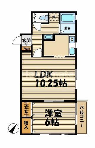 神奈川県横浜市栄区笠間３丁目 大船駅 1LDK アパート 賃貸物件詳細
