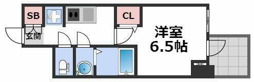 ＷＯＲＶＥ大阪本町 4階 1K 賃貸物件詳細