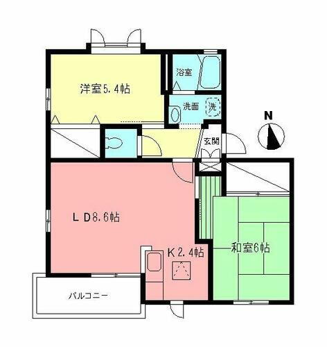 神奈川県横浜市都筑区北山田３丁目 北山田駅 2LDK アパート 賃貸物件詳細