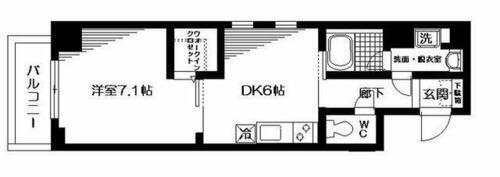 東京都墨田区千歳２丁目 森下駅 1DK マンション 賃貸物件詳細