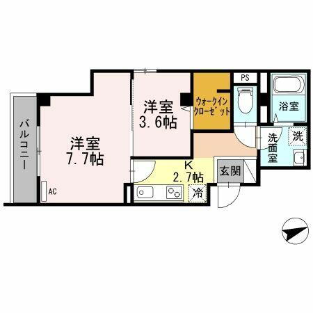 東京都三鷹市牟礼６丁目 三鷹台駅 2K マンション 賃貸物件詳細