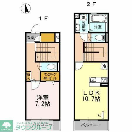 神奈川県川崎市多摩区中野島５丁目 中野島駅 1LDK アパート 賃貸物件詳細
