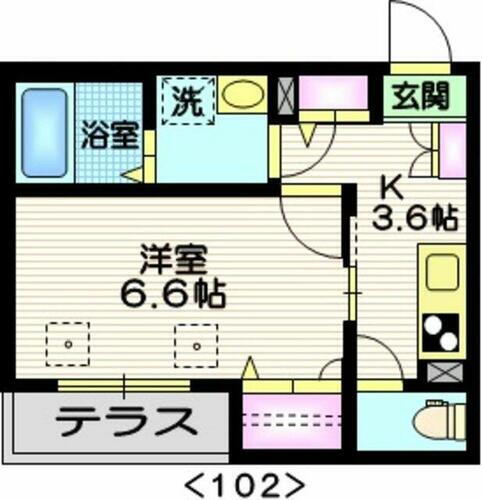 東京都品川区西大井６丁目 西大井駅 1K アパート 賃貸物件詳細