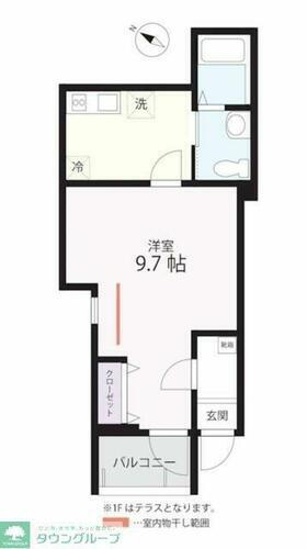 神奈川県横浜市旭区川島町 西谷駅 1K アパート 賃貸物件詳細