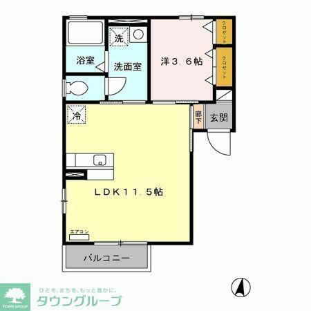 東京都練馬区石神井台３丁目 大泉学園駅 1LDK アパート 賃貸物件詳細