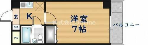 大阪府東大阪市足代北２丁目 布施駅 1K マンション 賃貸物件詳細