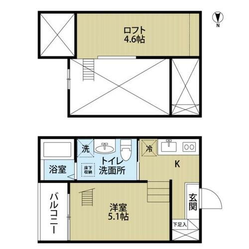 愛知県名古屋市中村区日ノ宮町５丁目 岩塚駅 1K アパート 賃貸物件詳細