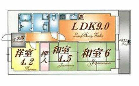 兵庫県神戸市垂水区南多聞台３丁目 西舞子駅 3LDK マンション 賃貸物件詳細