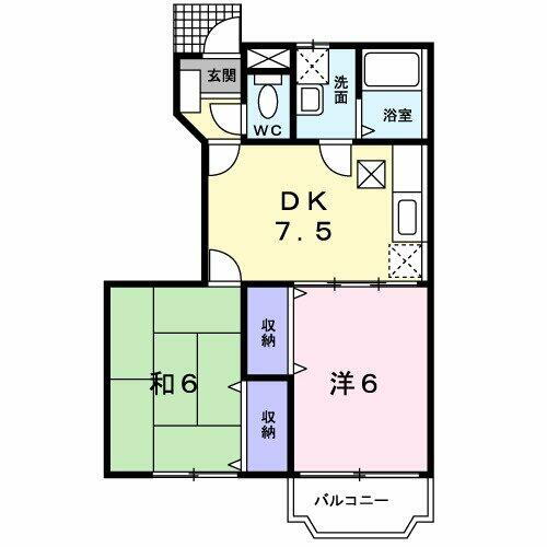 埼玉県深谷市西島 深谷駅 2DK アパート 賃貸物件詳細