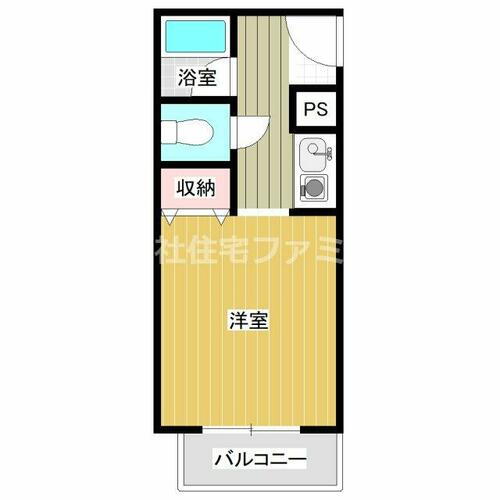 兵庫県西宮市大井手町 夙川駅 1K マンション 賃貸物件詳細