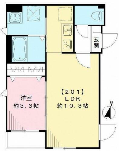 東京都目黒区碑文谷４丁目 都立大学駅 1LDK アパート 賃貸物件詳細