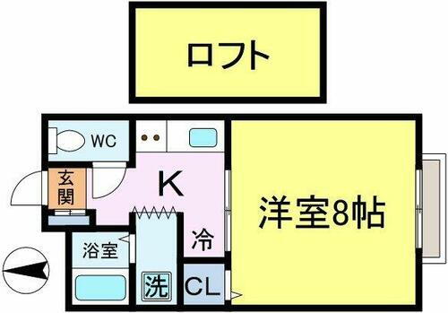 東京都葛飾区東新小岩８丁目 新小岩駅 1K アパート 賃貸物件詳細