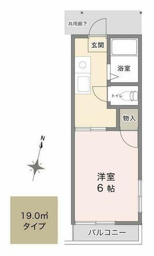 神奈川県藤沢市亀井野 六会日大前駅 1K アパート 賃貸物件詳細