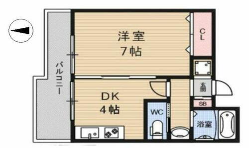 兵庫県神戸市東灘区田中町５丁目 住吉駅 1DK アパート 賃貸物件詳細