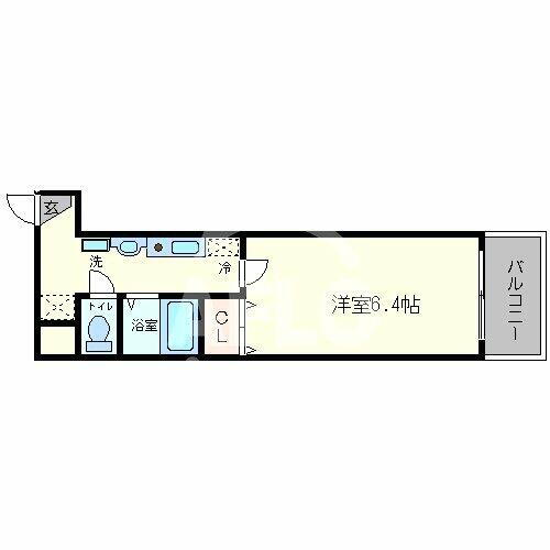 大阪府大阪市中央区宗右衛門町 長堀橋駅 1K マンション 賃貸物件詳細