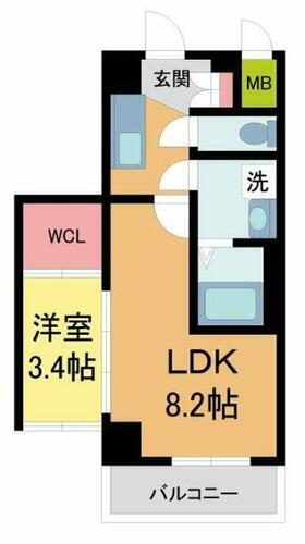 ソルテラス甲子園口クレアスト 2階 1LDK 賃貸物件詳細