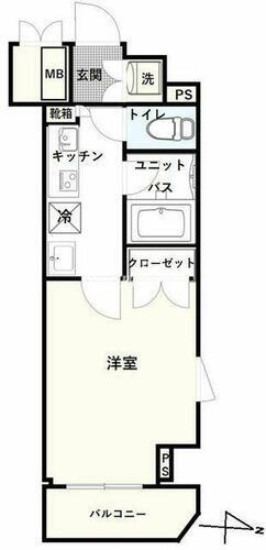 東京都大田区東矢口２丁目 矢口渡駅 1K マンション 賃貸物件詳細