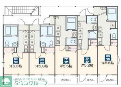 神奈川県大和市下和田 高座渋谷駅 1K アパート 賃貸物件詳細