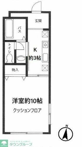 埼玉県さいたま市南区鹿手袋１丁目 中浦和駅 1K マンション 賃貸物件詳細