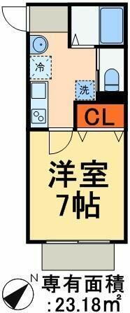 千葉県松戸市岩瀬 松戸駅 1K アパート 賃貸物件詳細