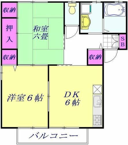 埼玉県さいたま市中央区円阿弥５丁目 北与野駅 2DK アパート 賃貸物件詳細