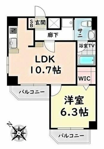 愛知県名古屋市南区西桜町 桜駅 1LDK マンション 賃貸物件詳細