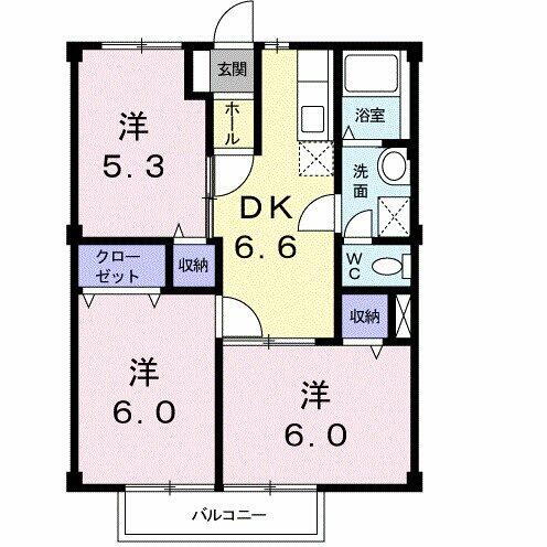 ヴィーブルＳ１ 1階 3DK 賃貸物件詳細
