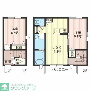 東京都立川市栄町４丁目 泉体育館駅 2LDK アパート 賃貸物件詳細